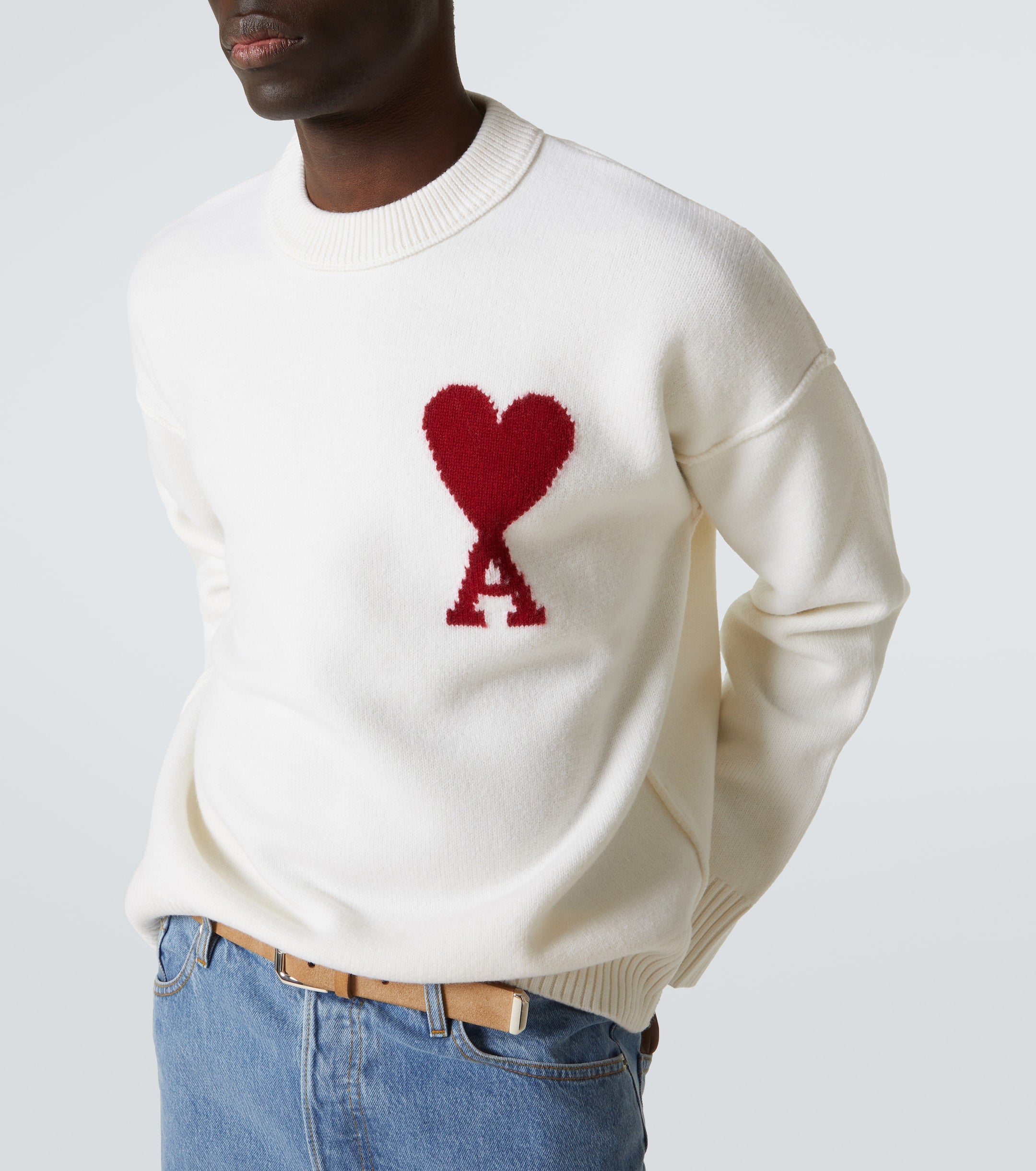 Ami Paris
Ami De Cœur wool sweater