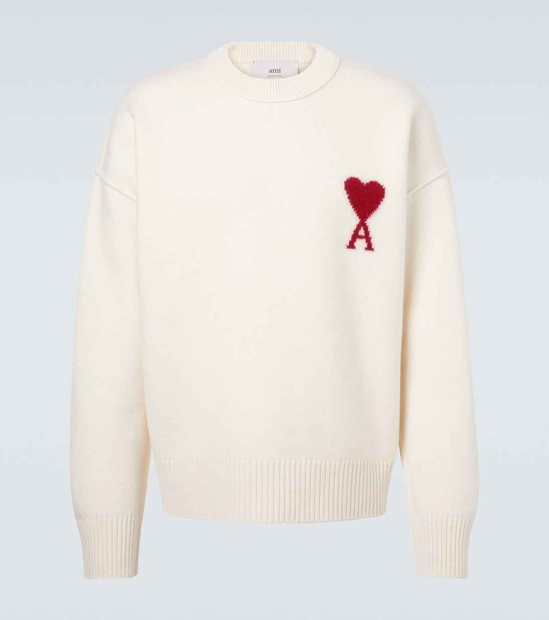 Ami Paris Ami De Cœur virgin wool sweater