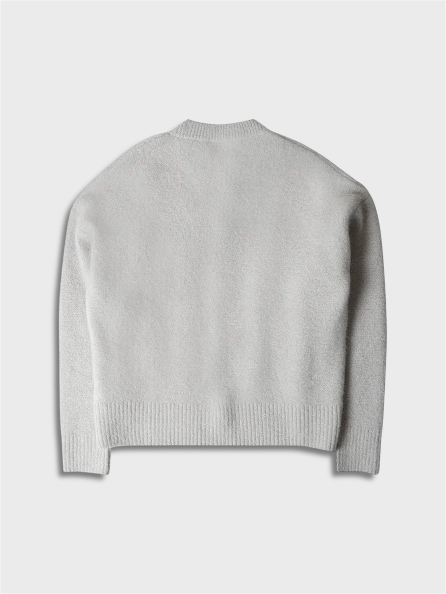 Ami Knit Sweater 'Pearl Grey/Ivory'